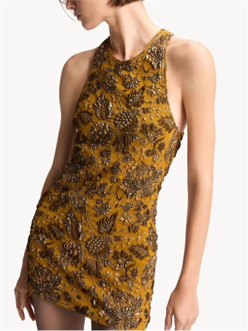 Abito mini incrociato SAINT LAURENT | A002MWY4L102969